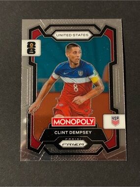 2026 Panini Prizm Monopoly FIFA World Cup USMNT #51 Clint Dempsey Base Card